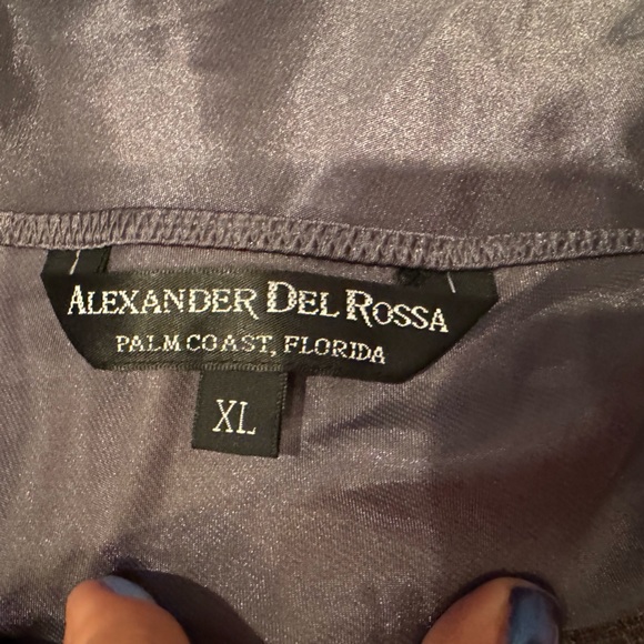 Grey Satin Pj set - Picture 2 of 2